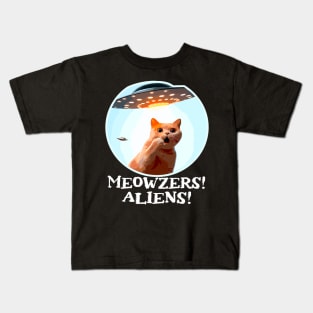 Ufo Cat Kids T-Shirt